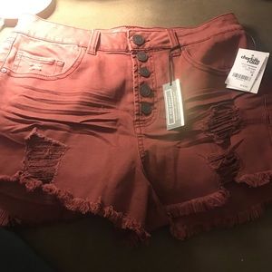 New Hi Rise Cheeky Charlotte Russe Shorts